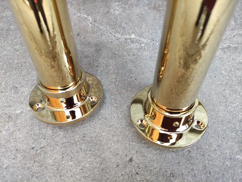 barrera pasamanos dorado 68.5-88x96-116.5x3.4-4-7.3 1u